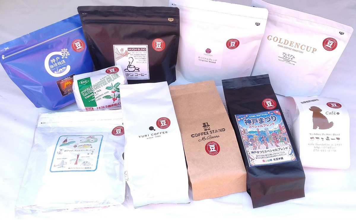 組合10社のコーヒー販売